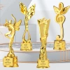 New resin trophy, creative music, children's certificate, dance tutoring and training institution, dance competition model Specification image